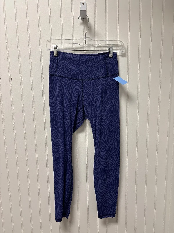 Elegant casual women's pantsAthletic Leggings Capris By Patagonia In Blue, Size: S