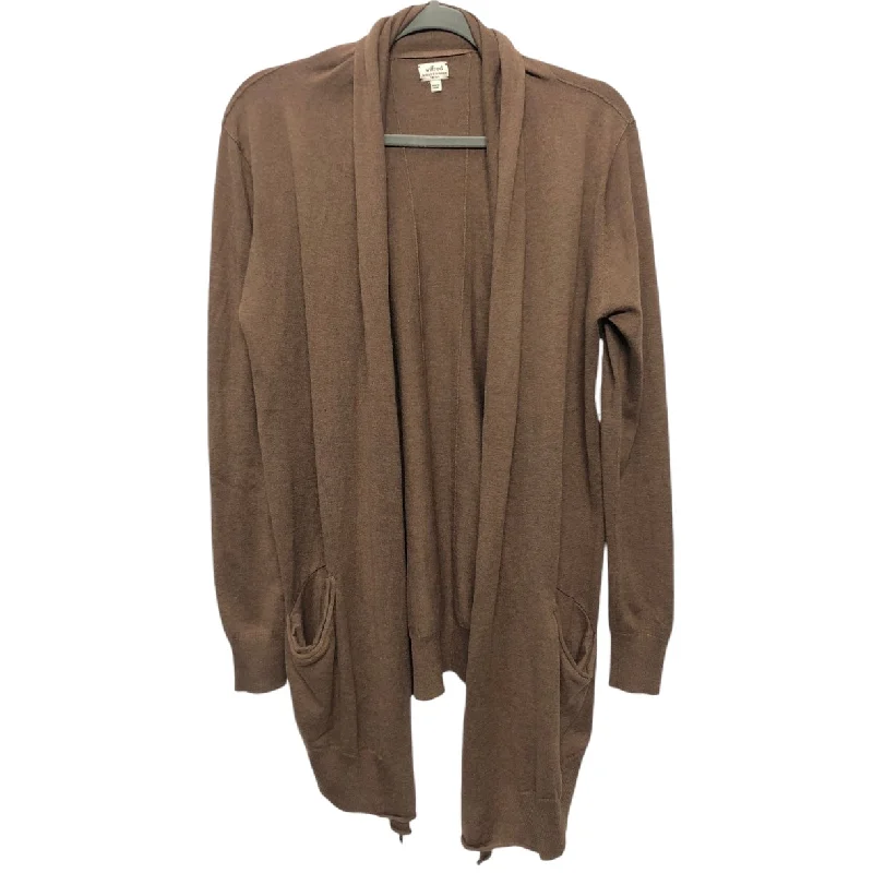 Elegant women's sweaterCardigan By Wilfred In Brown, Size: L