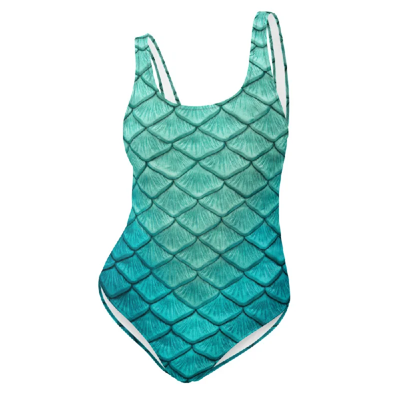 swimsuit with hooks and eyesSea Sapphire One-Piece Swimsuit