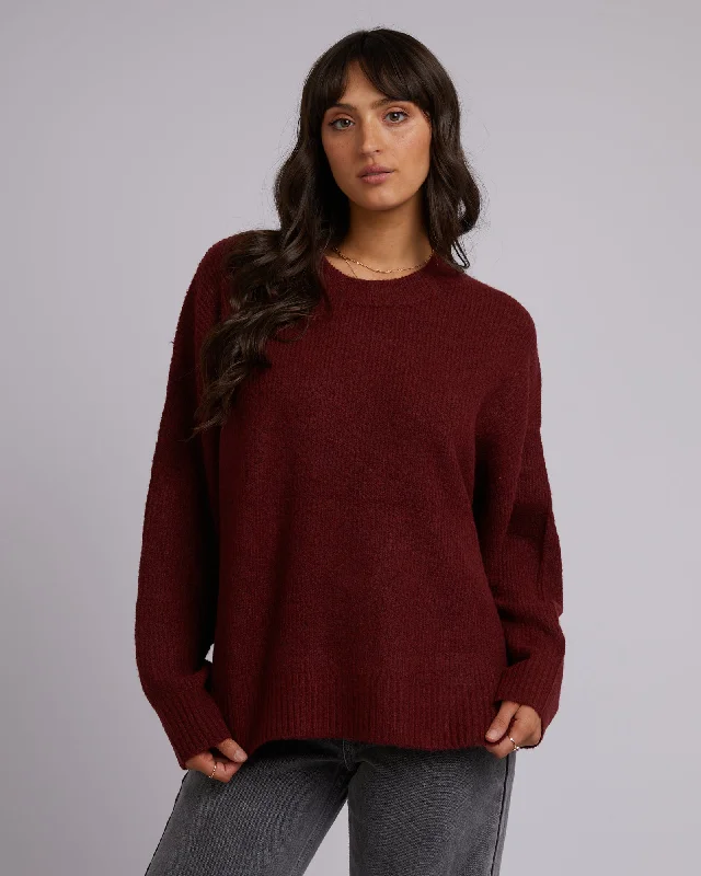 Mustard yellow women's sweaterAll About Eve Kendal Knit Port