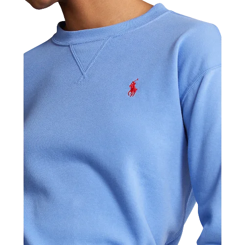 Casual women's sweaterPolo Ralph Lauren - Crew Neck Sweatshirt - Harbour Island Blue