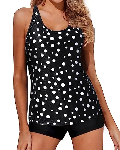 swimsuit for swimming lessonsTwo Piece Athletic Tankini Swimsuits