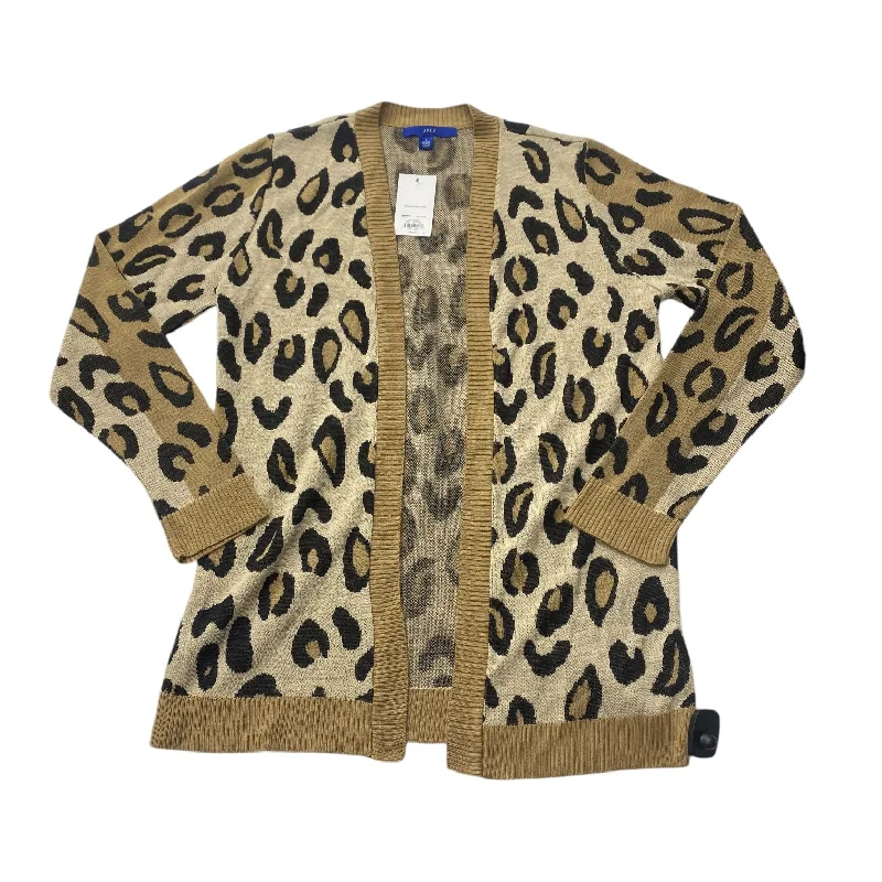 Dressy women's sweaterSweater Cardigan By Apt 9 In Animal Print, Size: L