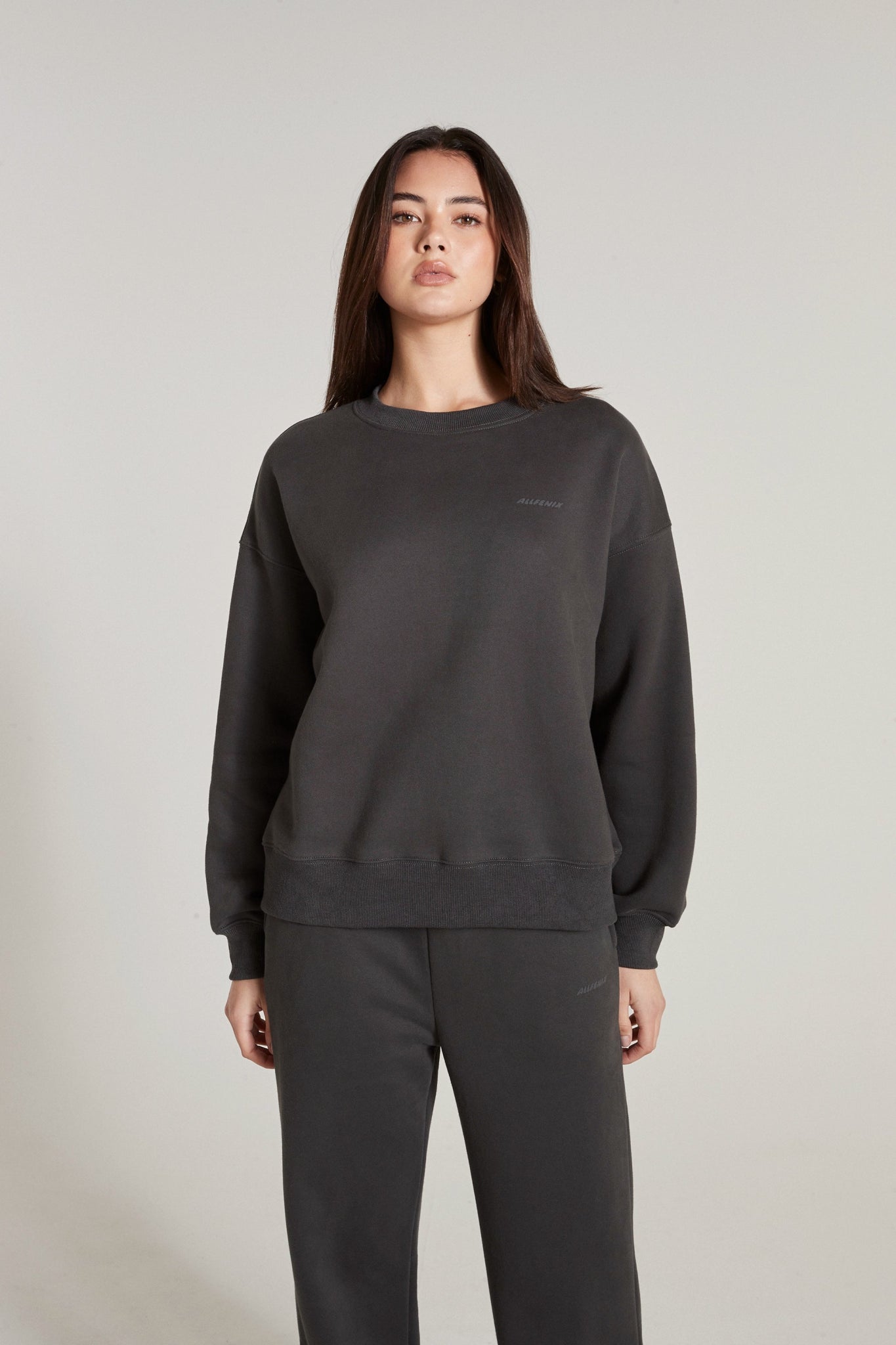 women's hooded sweatshirts with a crew neckAll Fenix Signature Crew Sweater