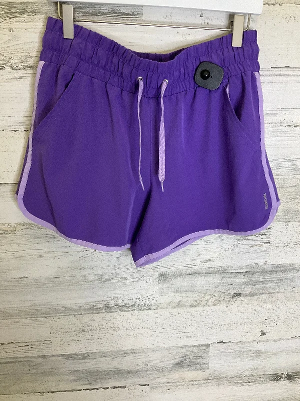 Low-rise women's jeansPurple Athletic Shorts Reebok, Size L