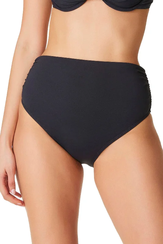 swimsuit with underwire supportKore Shirred High Waist Bikini Bottom