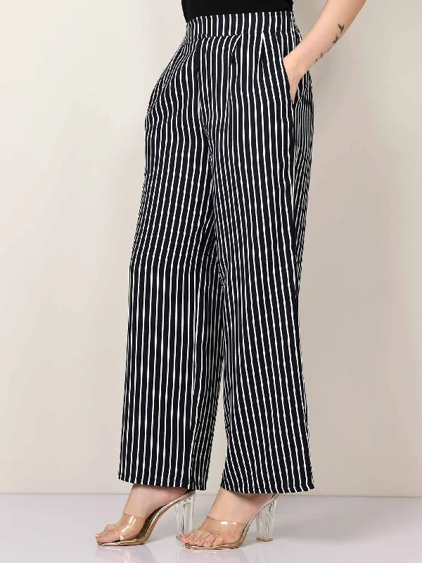 Autumn-inspired women's skirtsStriped Grip Pants