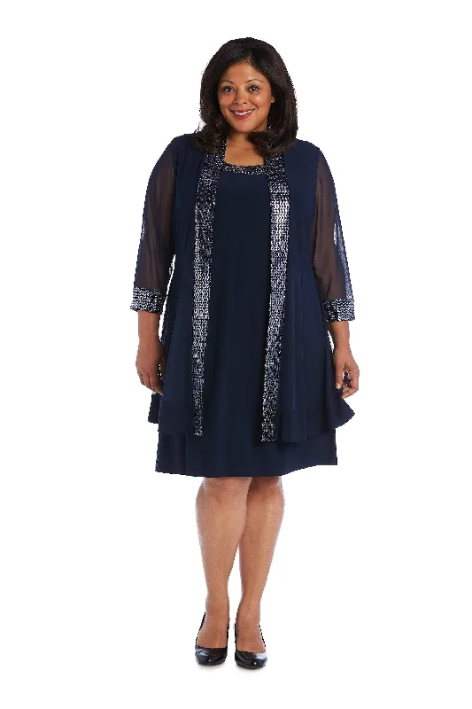 Short and sweet dresses for womenR&M Richards 5327W Short Plus Size Jacket Dress Sale