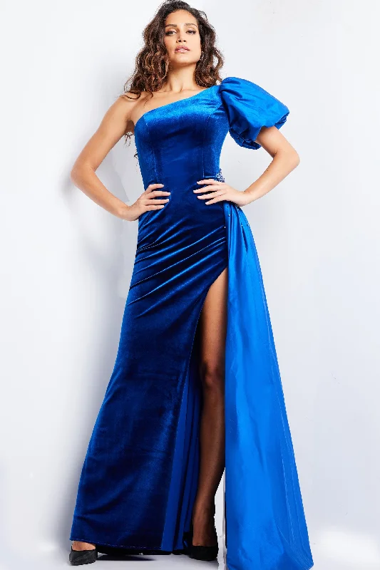 Synthetic dresses for budget-friendly optionsJovani 36878 Long Evening Party Formal Prom Dress