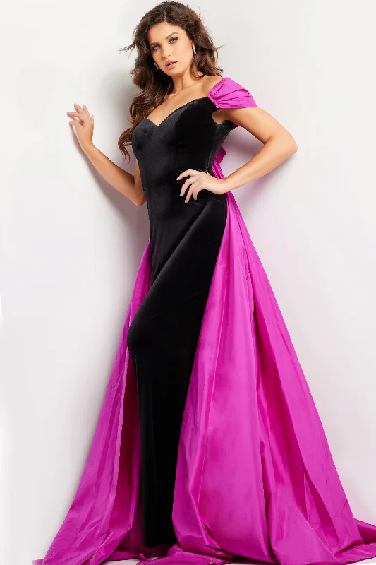 Plunging neckline dresses for womenJovani 37375 Long Formal Evening Prom Dress