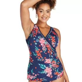 swimsuit for active wearGenevieve Japanese Blossom Swimsuit