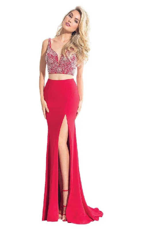 Evening gowns for formal eventsRachel Allan Prom Two Piece Formal Long Dress 6100