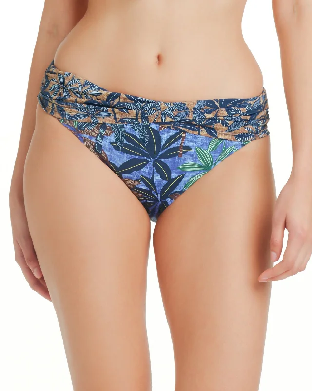 swimsuit for open water swimming2024 Bleu by Rod Beattie By The Sea Sarong Hipster Bottom - Rbbs24532