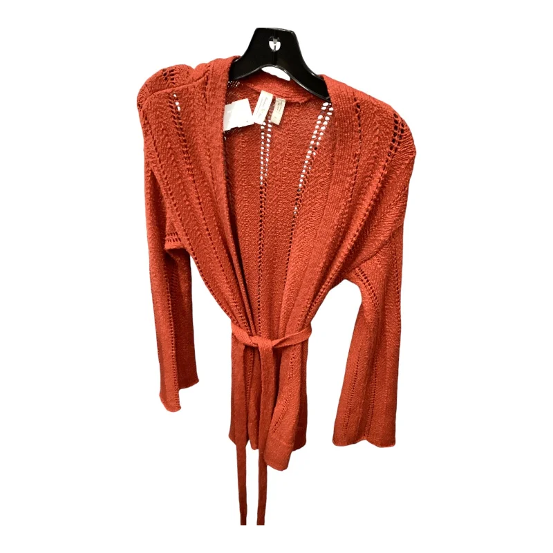 Local artisan women's sweaterSweater Cardigan By Meadow Rue In Orange, Size: Xs