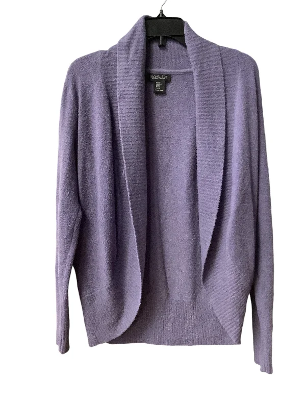 Neon women's sweaterSweater Cardigan By Rachel Zoe In Purple, Size: Xs