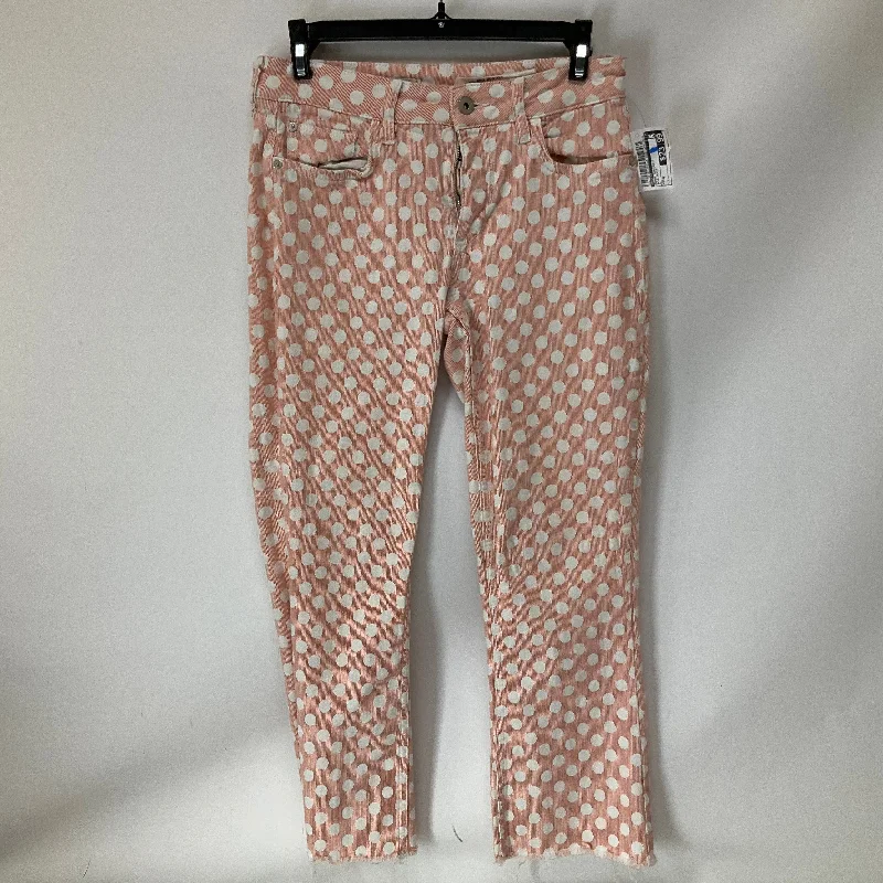 Skinny jeans with rips and tears for an edgy lookJeans Straight By Pilcro In Pink Denim, Size: 6