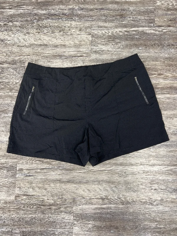 Beach-ready women's shortsBlack Athletic Shorts Athleta, Size 4x