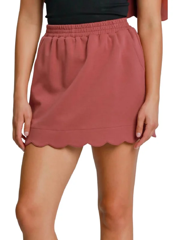 Dancewear women's skirtsNight Out Skirt In Rosewood