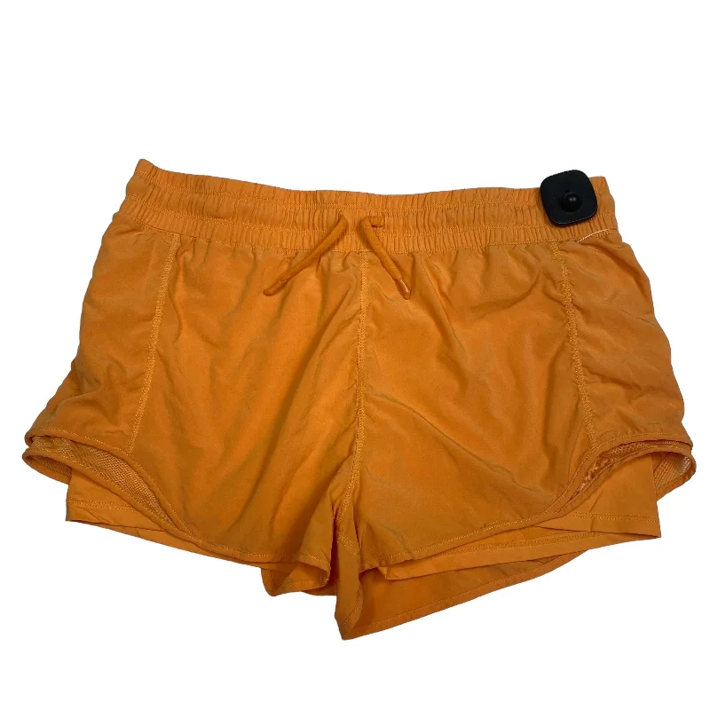 Elegant casual women's pantsOrange Athletic Shorts Mondetta, Size L