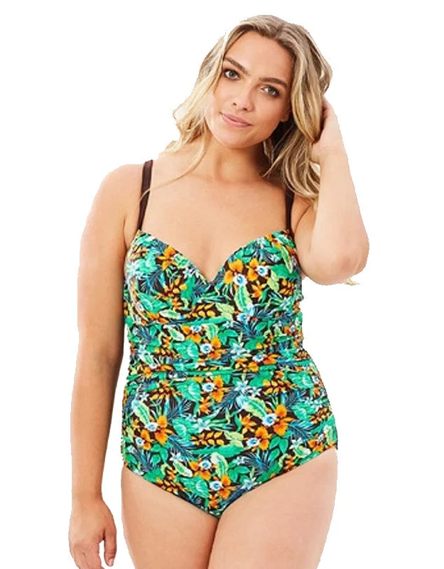 swimsuit with underwire supportSpring One Piece - Brown 12 16