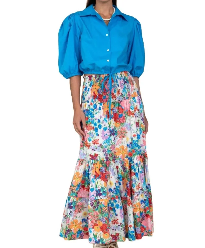 Water-resistant women's shortsIzzy Skirt In Bouquette