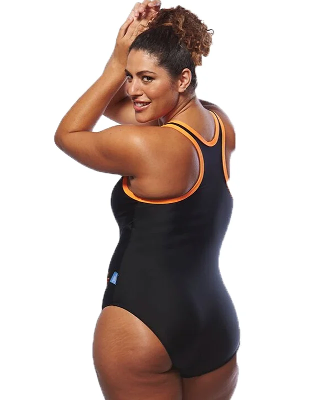 swimsuit cover-upRacer Back Swimsuit - Zip