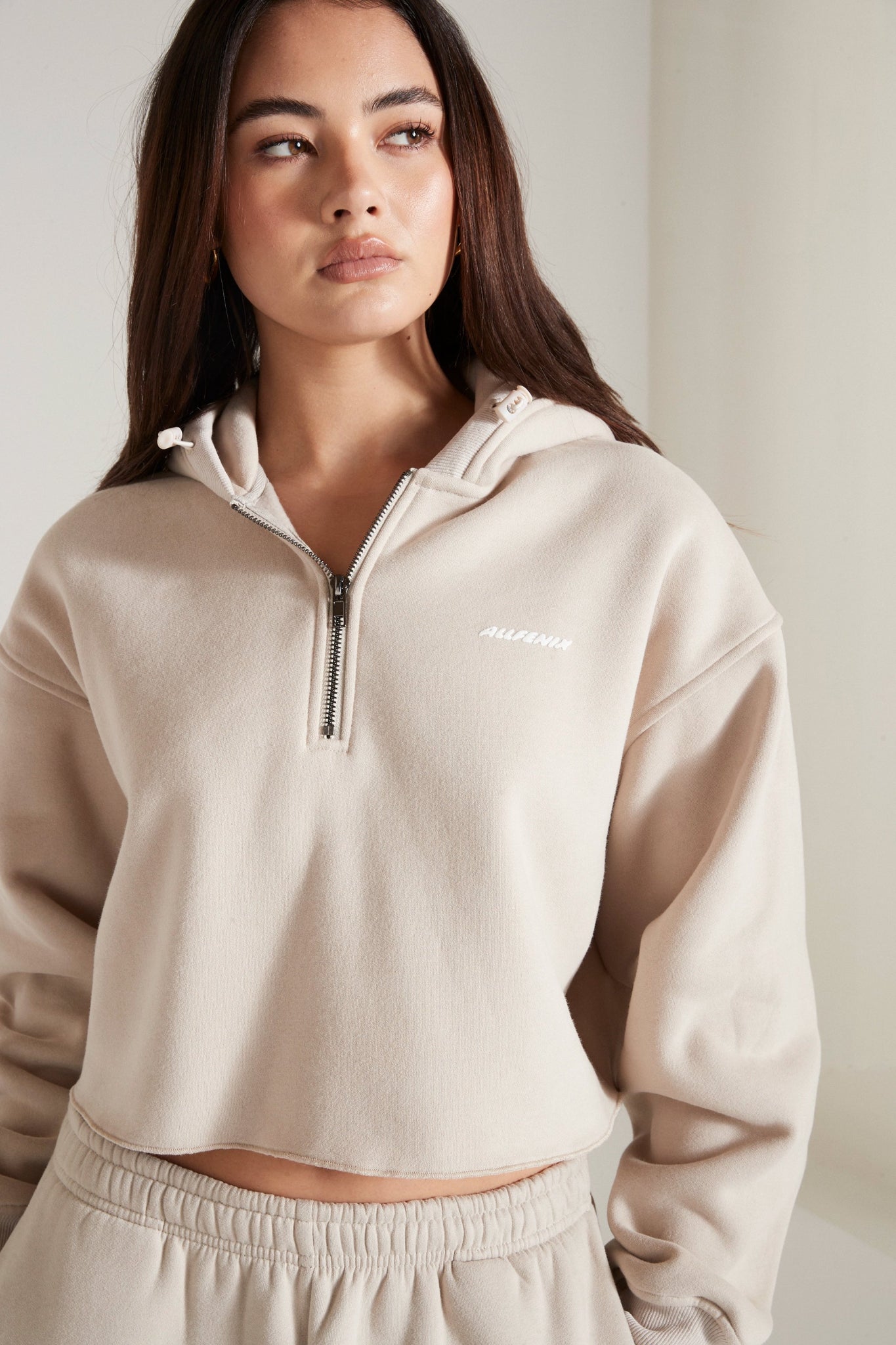 stylish women's hoodiesAll Fenix Circuit Crop Hoodie