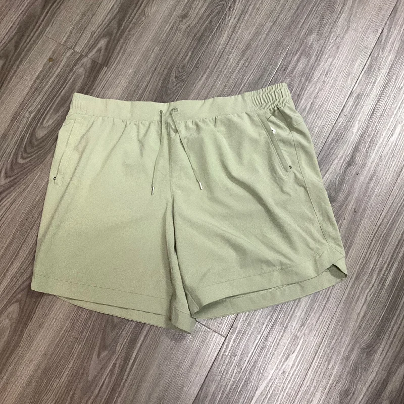 Distressed denim shorts for womenAthletic Shorts By Calia In Green, Size: Xxl