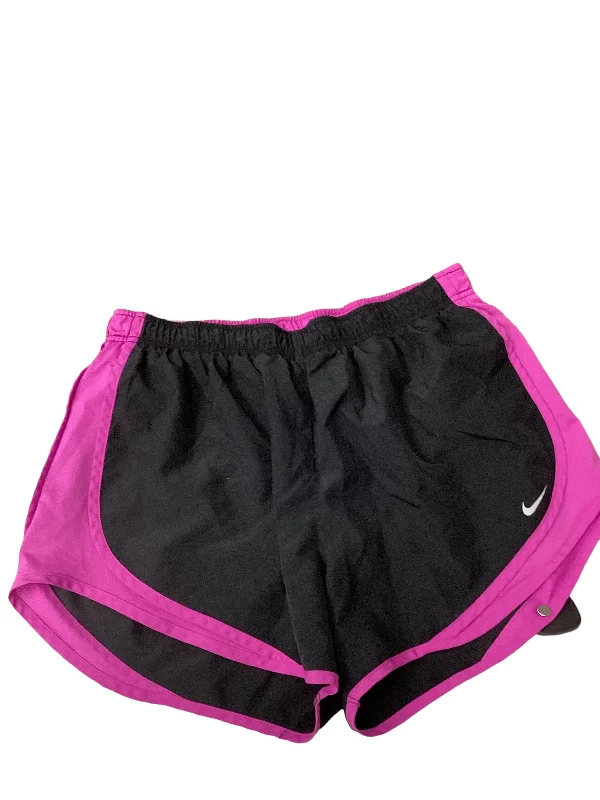 Solid color women's trousersBlack Athletic Shorts Nike, Size Xl