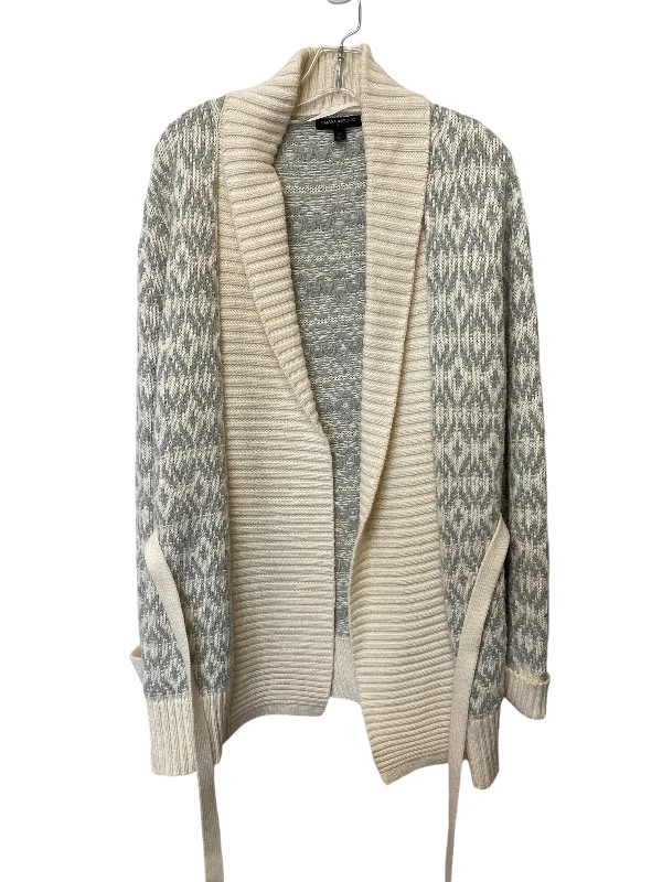 Loungewear women's sweaterSweater Cardigan By Banana Republic In Cream, Size: Xl