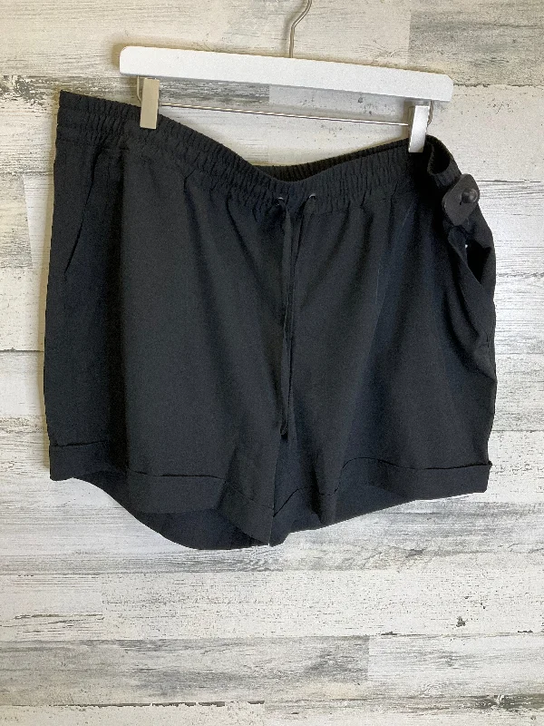 Plus-size women's skirtsBlack Athletic Shorts Mondetta, Size Xxl