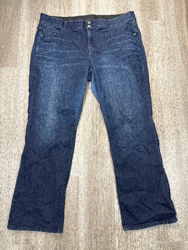 Skinny jeans with rips and tears for an edgy lookJeans Straight By Venezia In Blue Denim, Size: 26