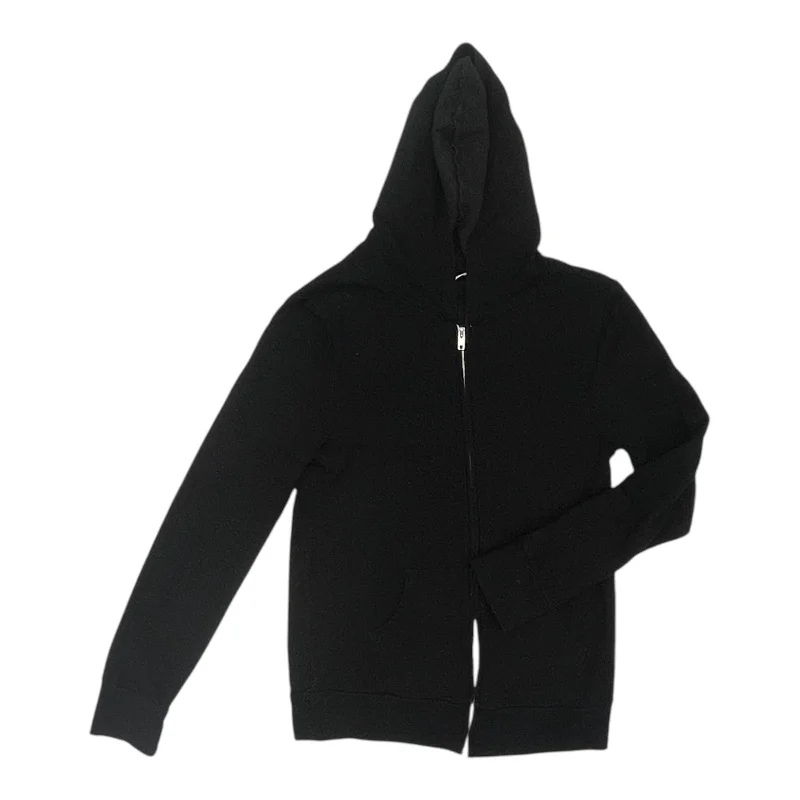 women's hooded pullovers with an oversized silhouetteSweatshirt Hoodie By Double Zero In Black, Size:S