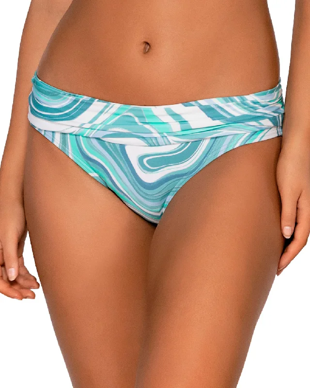 glamorous swimsuit2023 Sunsets Moon Tide Unforgettable Hipster Brief Bottom (More colors available) - 27B ♻