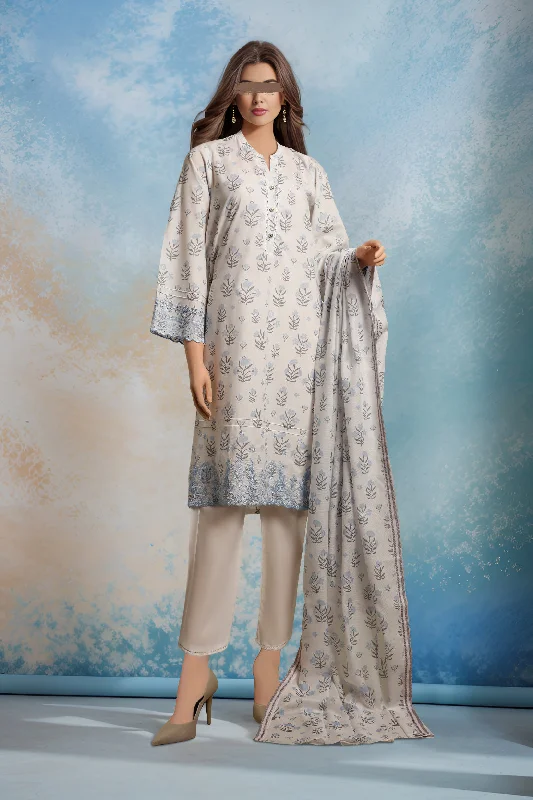 women's suit sets in patternsLuxury Emb Lawn Stitched 3 Piece