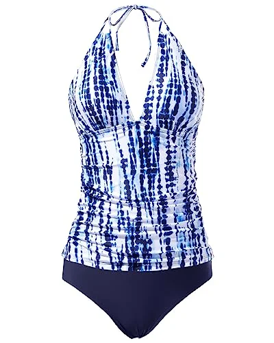 competitive swimsuitPlus Size Self-Tie Adjustable Straps Bathing Suit