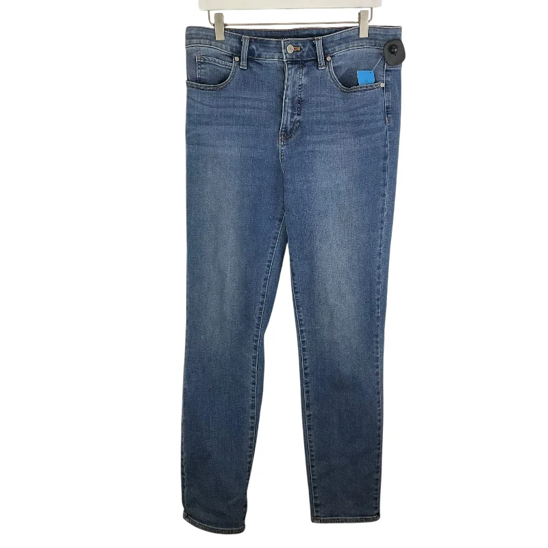 Indigo jeans with a classic denim hueJeans Straight By Talbots In Blue Denim, Size: 10