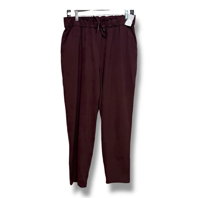 Evening women's maxi skirtsAthletic Pants By Lululemon In Maroon, Size: 8