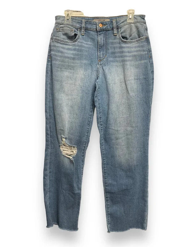 Jeans with a distressed finish for an effortless styleJeans Straight By Joes Jeans In Blue Denim, Size: 4