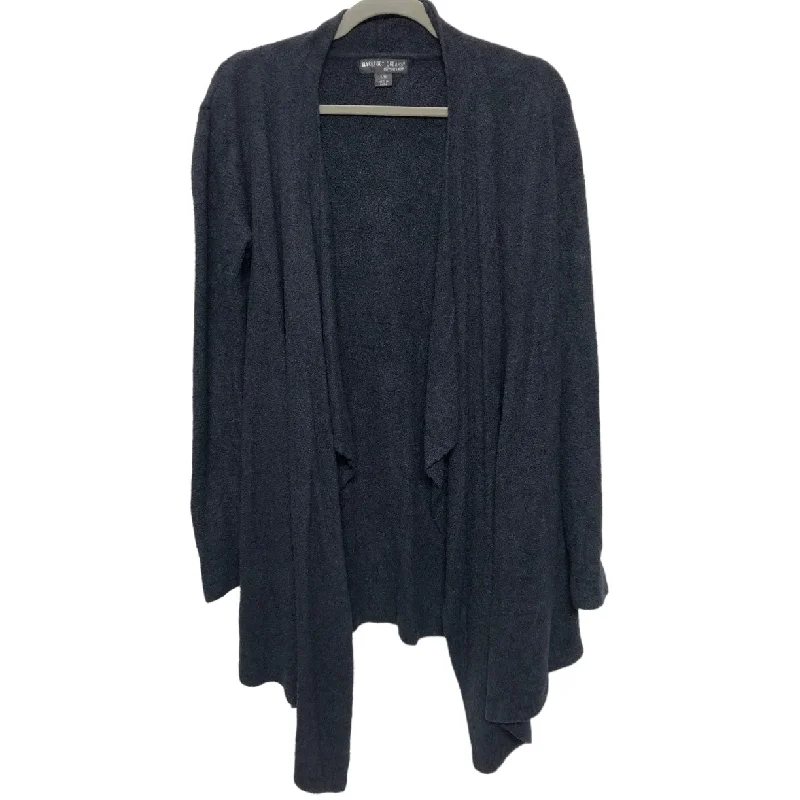 Navy blue women's sweaterSweater Cardigan By Barefoot Dreams In Black, Size: M