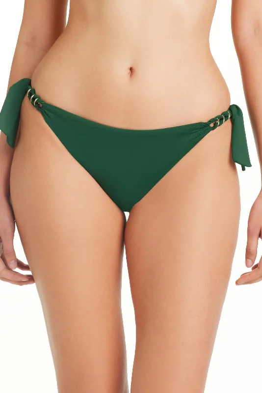 swimsuit with a bow detailRing Master Tie Side Bikini Bottom