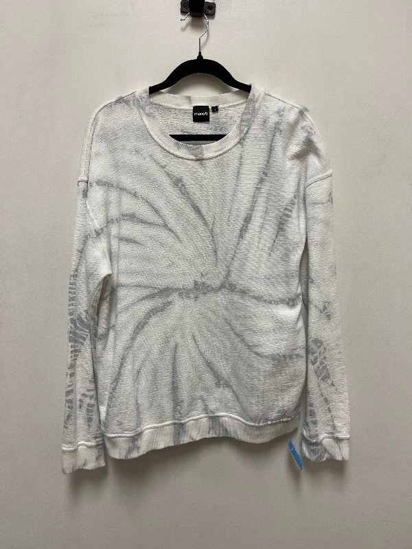 Oversized women's sweaterSweater By Mono B In White, Size: S