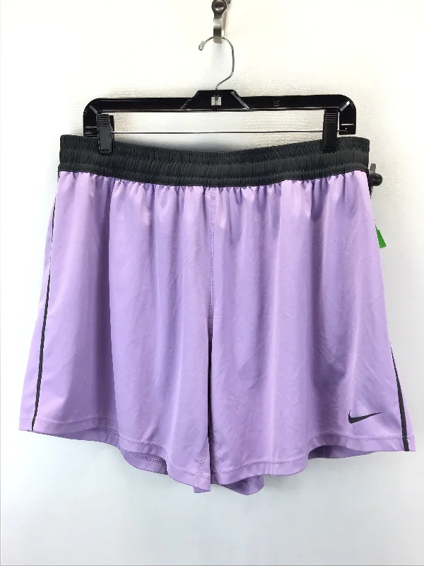 Dancewear women's skirtsBlack & Purple Athletic Shorts Nike, Size Xl