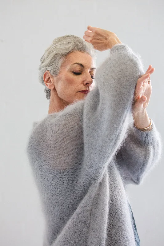 Loungewear women's sweaterLee Knit | Light Grey