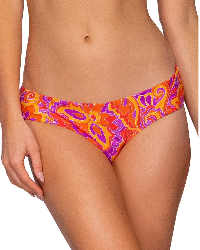 high-performance swimsuit2023 Sunsets Pele Alana Reversible Hipster Bottom (More colors available) - 19B