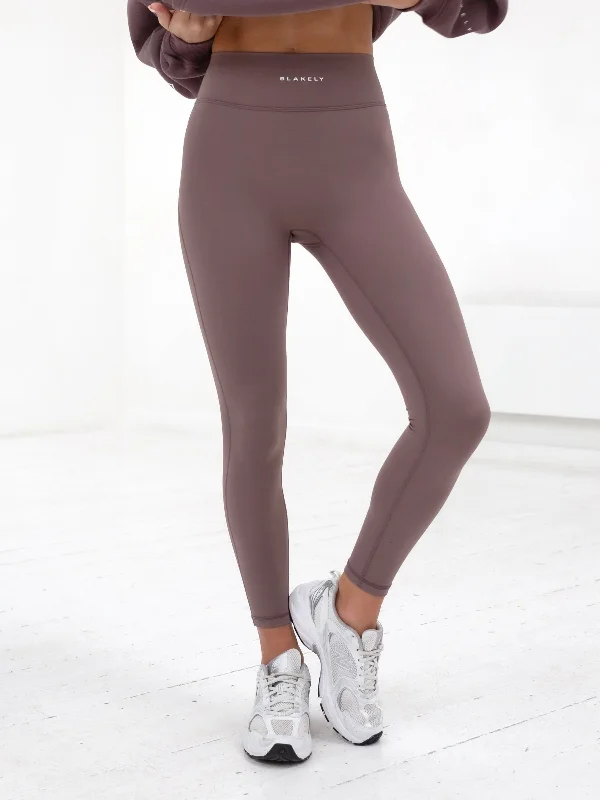 Pencil women's skirtsUltimate Active Leggings - Mauve Brown