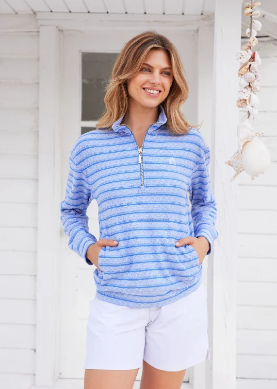 Mother of the bride dressesBlue Half Zip Pullover