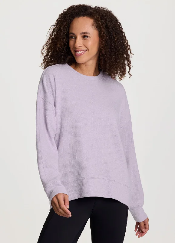 Eco-friendly women's topsDusk 'Til Dawn Jacquard Pullover