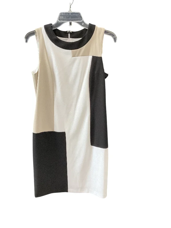 Little black dresses (LBDs) for womenDress Work By Calvin Klein In Black & White, Size: 4