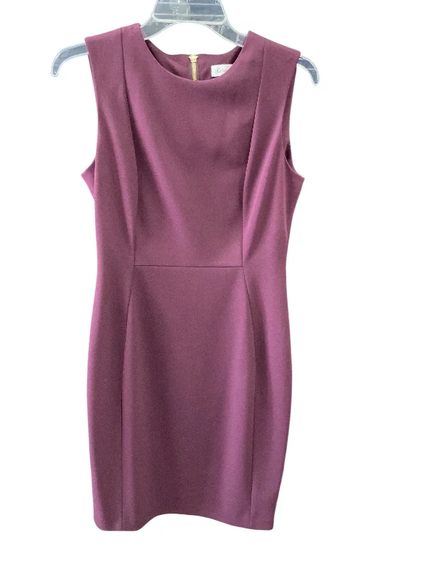 Tall women's dressesDress Work By Calvin Klein In Purple, Size: 6